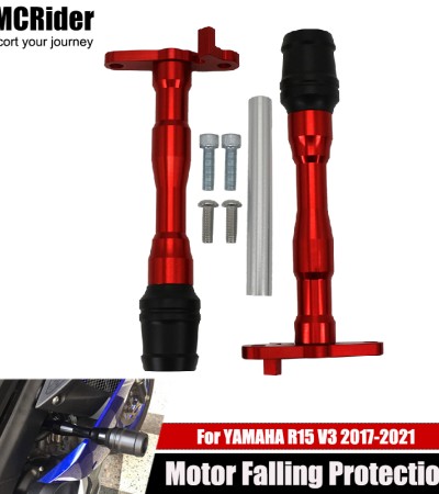 For YAMAHA YZF-R15 YZF R15 YZFR15 V3 2017 2018 2019 2020 2021 Falling Protection Frame Slider Fairing Guard Crash Pad Protector For YAMAHA YZF-R15 YZF R15 YZFR15 V3 2017 2018 2019 2020 2021 Falling Protection Frame Slider Fairing Guard Crash Pad Protector
